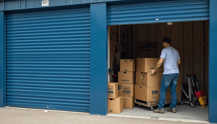 contractor business storage unit