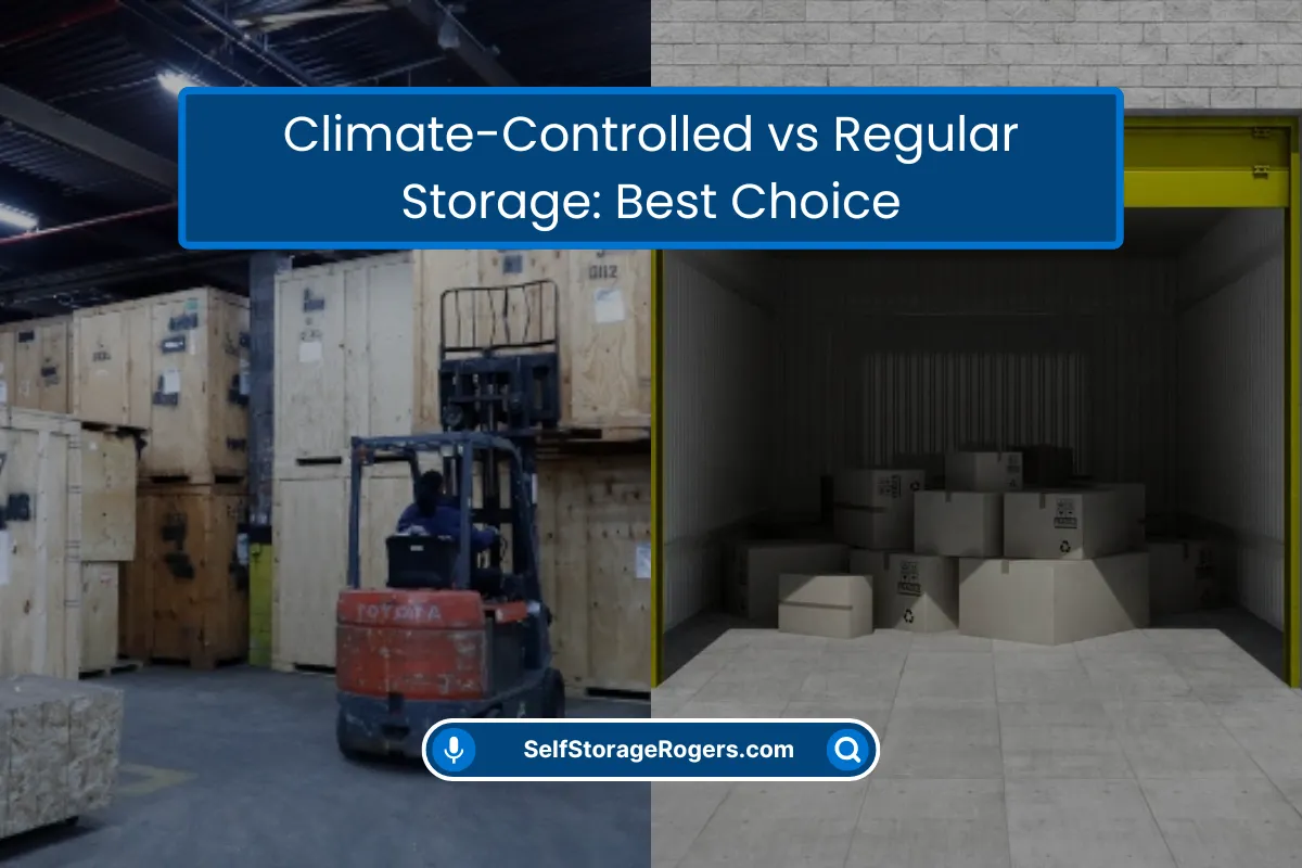 Climate-Controlled vs Regular Storage Choose Best