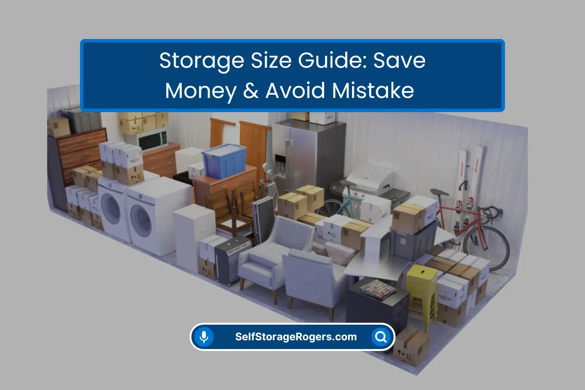 Storage Size Guide Save Money