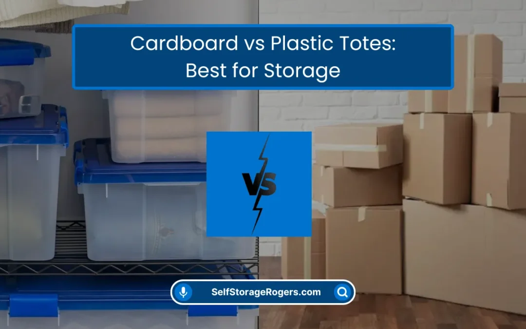 Cardboard vs Plastic Totes: Best for Storage? (2026)