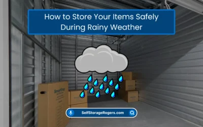 How to Store Your Items Safely During Rainy Weather? (2026)