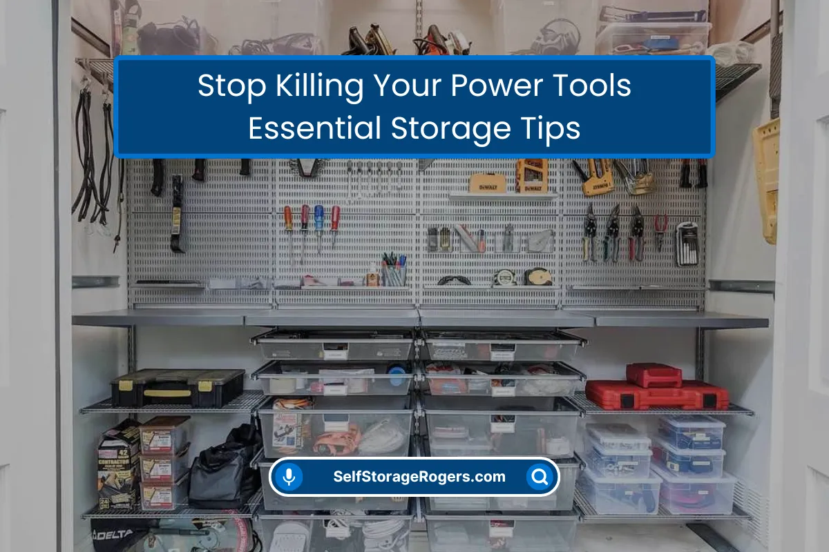 Stop Killing Your Power Tools Storage Tips