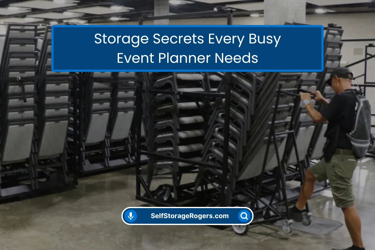 Storage Secrets Busy Event Planner Needs
