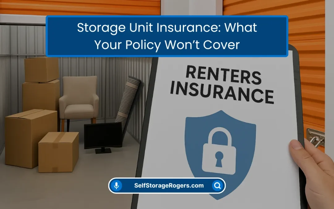 Storage Unit Insurance: What Your Policy Won’t Cover (2026)