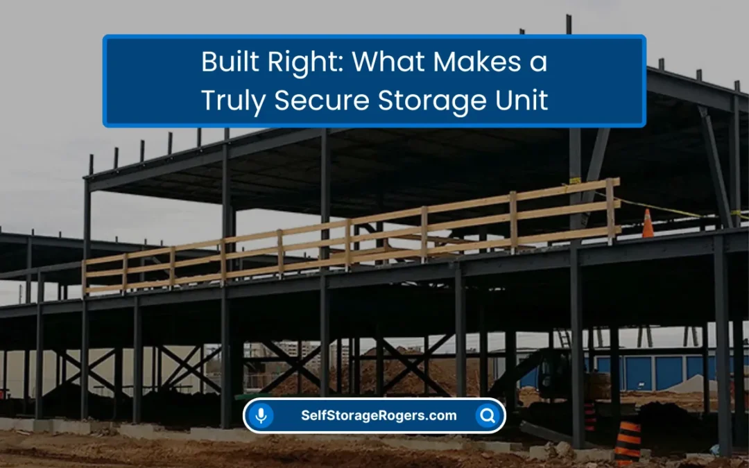 Built Right: What Makes a Truly Secure Storage Unit (2026)