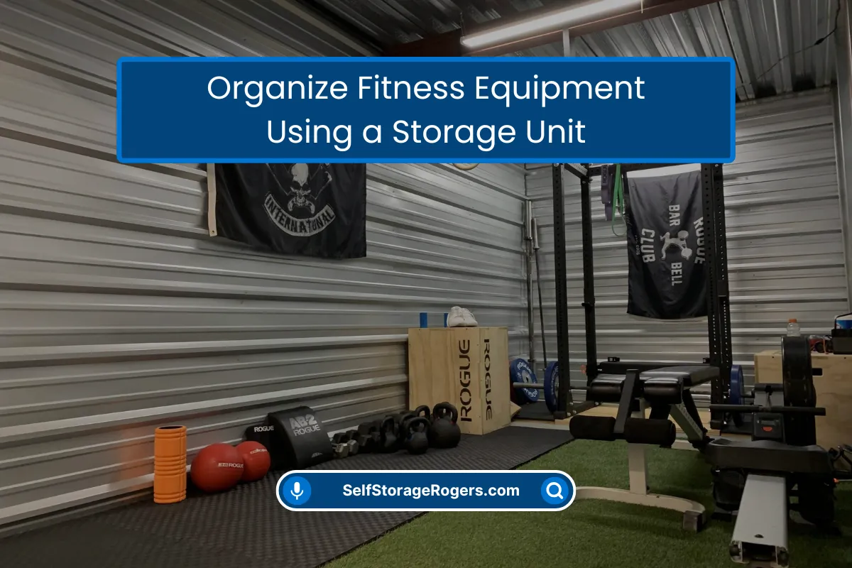 Organize Gym Equipment Using a Storage Unit Organize Gym Equipment Using a Storage Unit