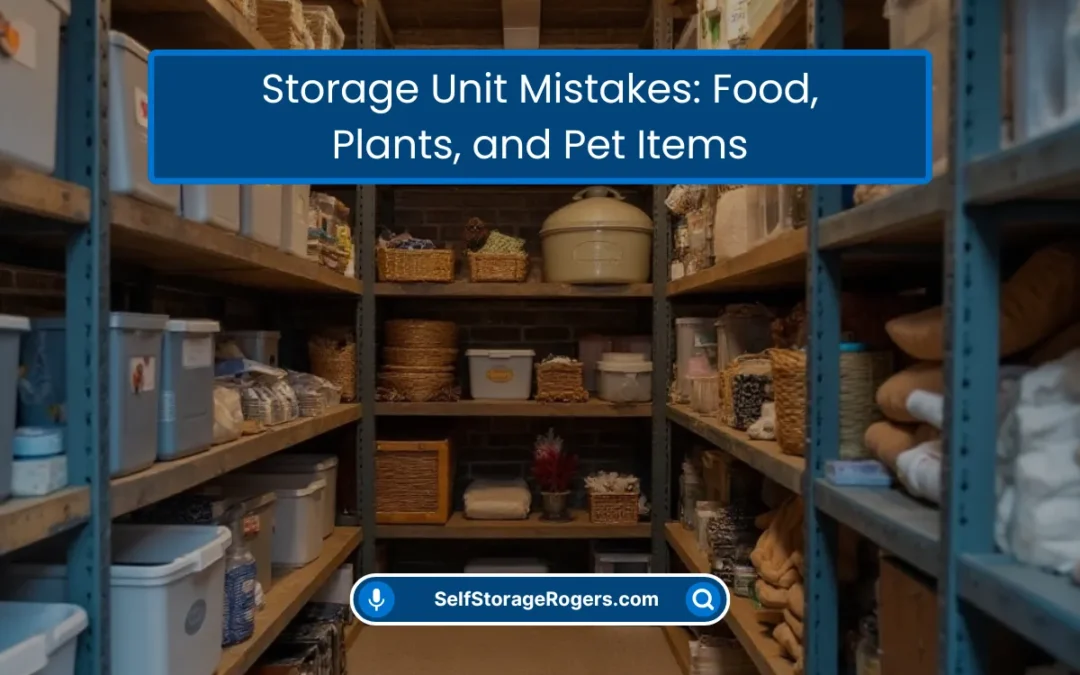 Storage Unit Mistakes: Food, Plants, and Pet Items (2026)