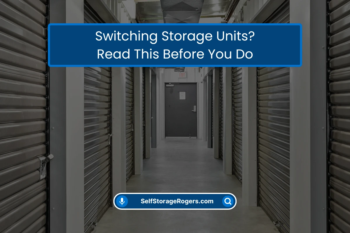 Time to Switch Storage Units Time to Switch Storage Units