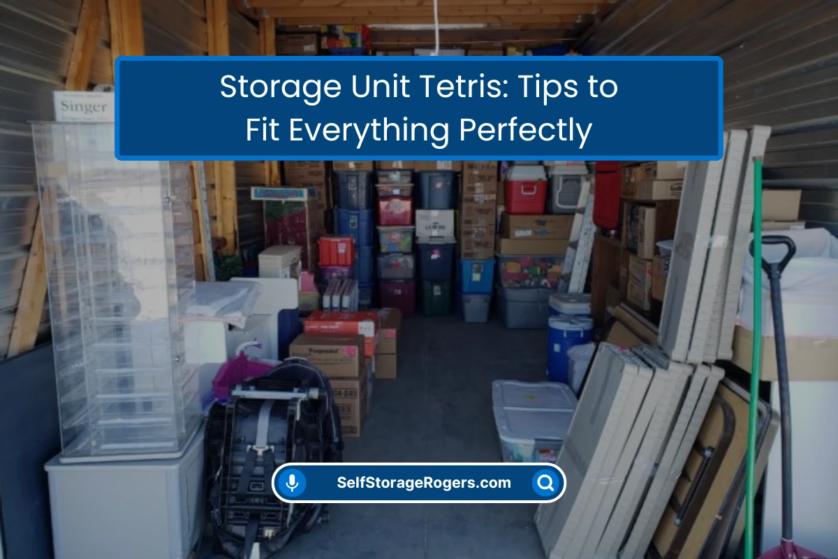 Storage Unit Tetris Tips to Fit Perfectly